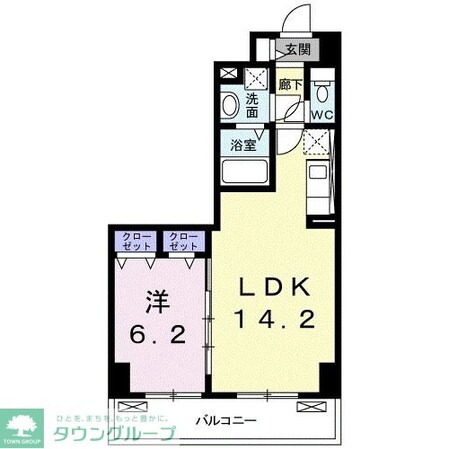シティコア高崎の物件間取画像